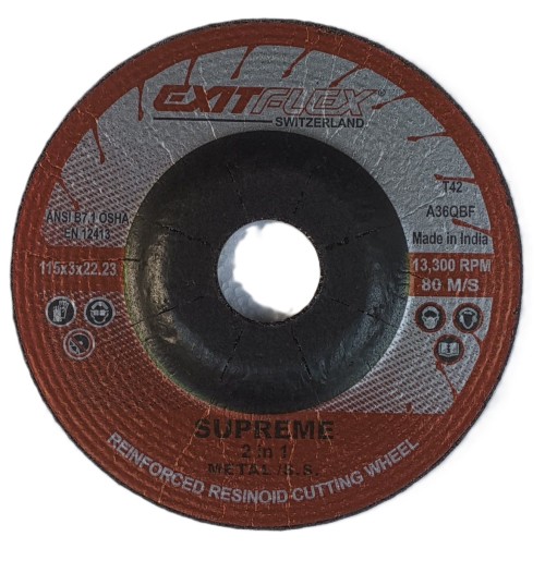 CO115x3 Diamond cut EXITFLEX T-42