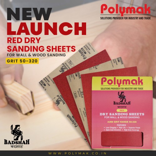 Red Dry Sanding Sheets