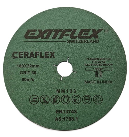 CERAFLEX CERAMIC FIBRE DISCS
